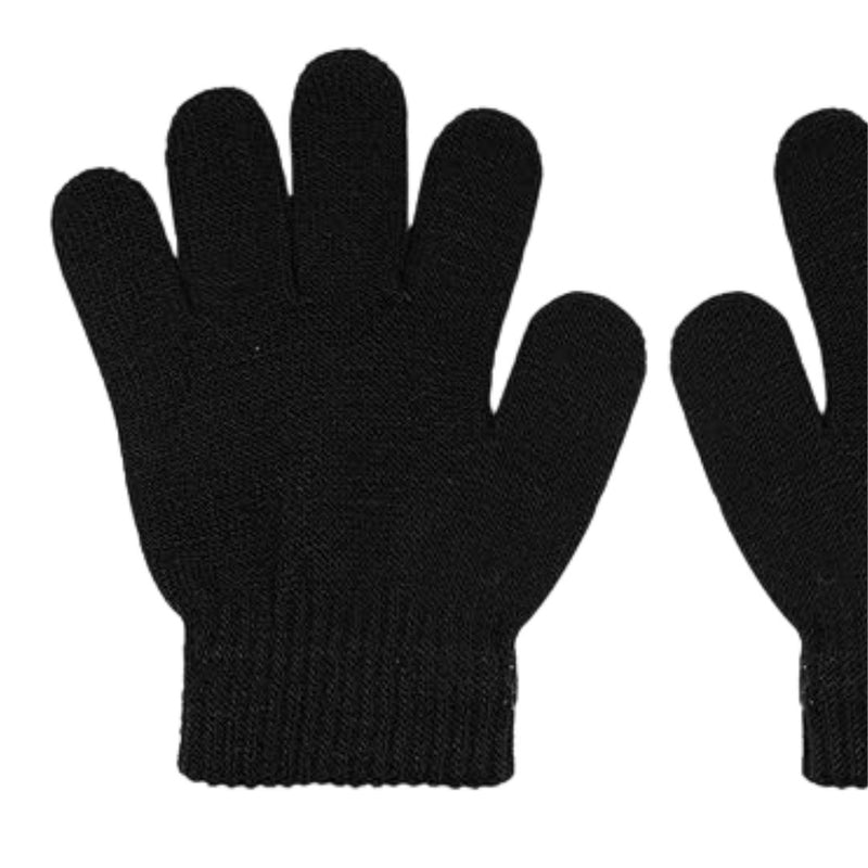 Onikart Soft and Comfortable Classic Black Knitted Winter Gloves